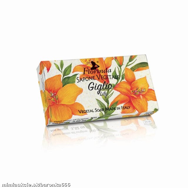 *** Mydlo Florinda Giglio 100 g *** -  " neopakovateĺná vôňa "