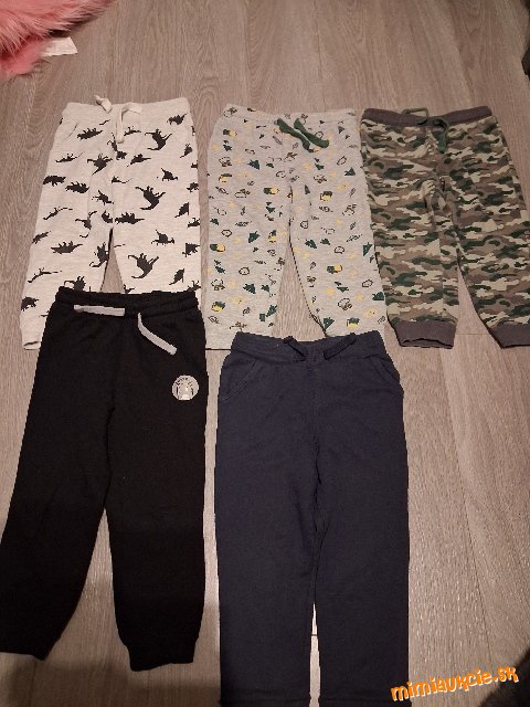 Balik teplakov pre chlapca velkost 98 ❤️❤️❤️5 kusov Sleduj moje aukcie