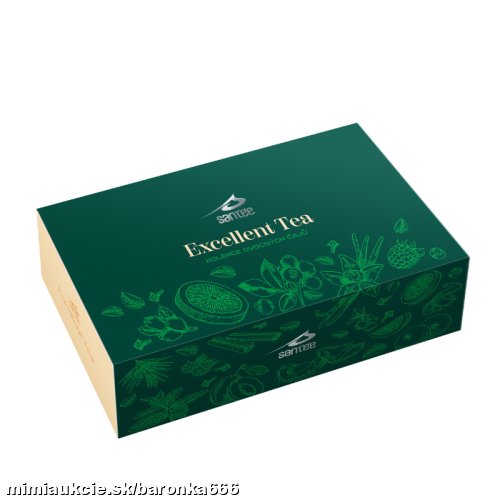 *** Darčeková kazeta Santée Excellent Tea *** - 60 ks skvelých a neopakovateĺných chutí ...