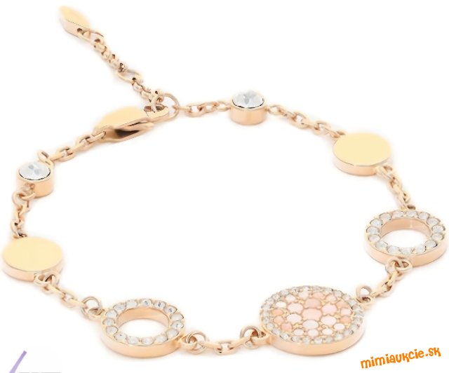 Nadherny naramok so zirkonovymi ockami,parkrat  noseny, stale pekny- pc 60 Eur