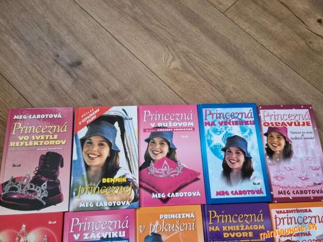 11 knih Princezná -Meg Cabotová