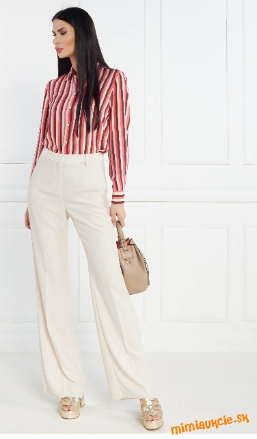 Nadherna pruzkovana  bluzka, super kombinovatelny kusok, top stav