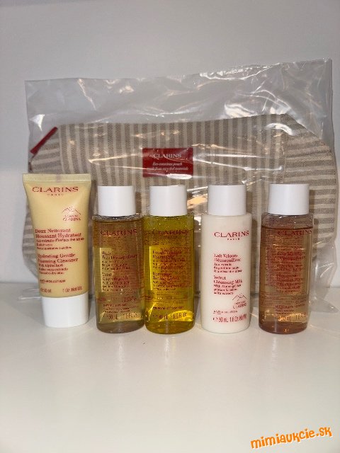 ❤️ Clarins sada na pleť + taštička ❤️