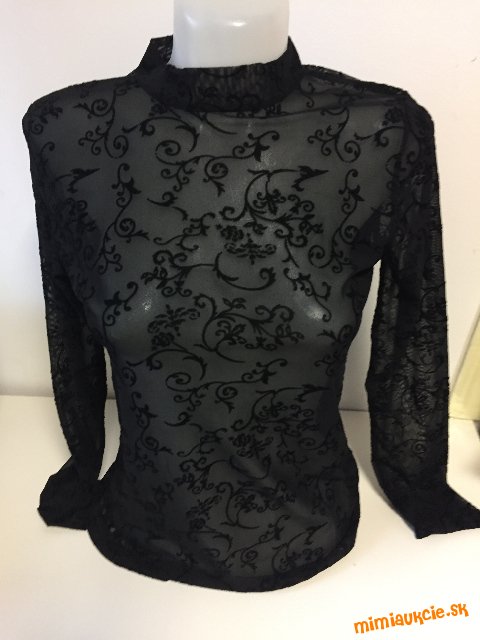 ČIERNY SPOLOČENSKÝ TOP