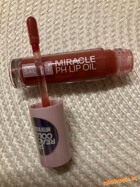 Gabriella Salvete Miracle Oil tónovací olej na pery reagujúce na pH