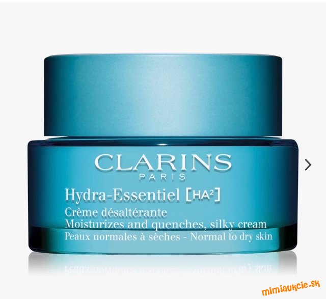 ❤️ Clarins Hydra-Essentiel [HA²] Silky Cream hydratačný a spevňujúci denný krém s kyselinou hyalurón
