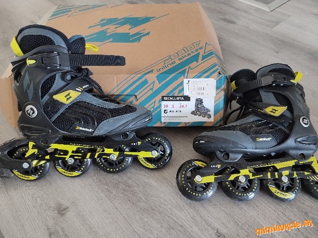 Nové korčule veľkosť 38