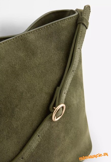 Kozena kabelka - 100% premium suede leather - novinka Lindex - v predajni 79,99eur