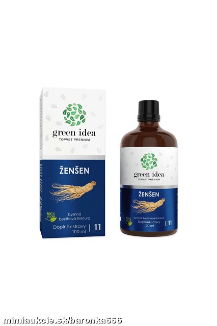 *** Ženšen - bezliehová tinktúra -100 ml ***- stáročiami  vyskúšané a overené účinky...