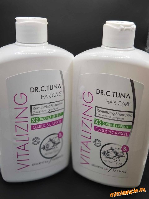 2ks cesnakovy sampon na podporu rastu vlasov