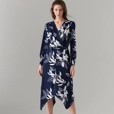 nádherné modro biele elastické šaty Mohito