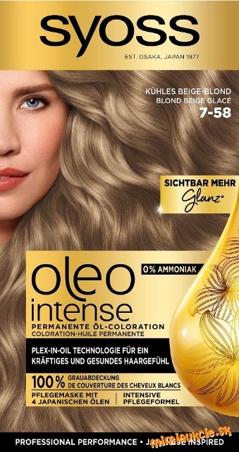 Farba na vlasy SYOSS !!! Nova !!! PRODUKT Z NEMECKA !!! VASA CENA