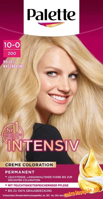 Farba na vlasy PALETTE !!! Nova !!! PRODUKT Z NEMECKA !!! VASA CENA