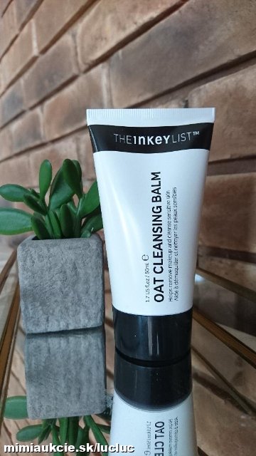 The Inkey List Oat Cleansing Balm cistiaci balzam 50ml