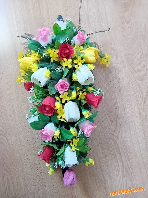 Jarná slza  /veniec/ na dvere***60x30cm***