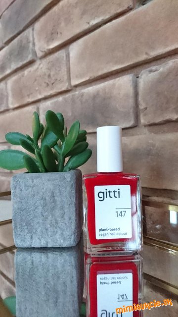 Gitti vegansky lak na nechty odtien 147 - 15ml
