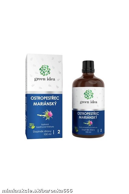 Pestrec - bezliehová tinktúra -100 ml -detoxikácia, trávenie , pečeň...