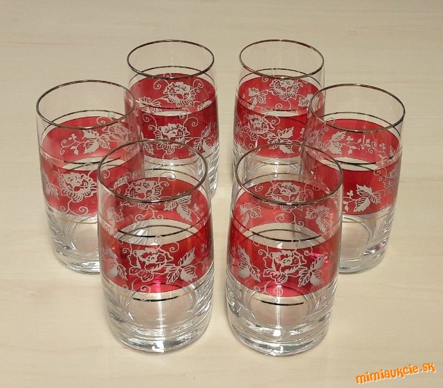 Retro poháre**5ks**2dcl***