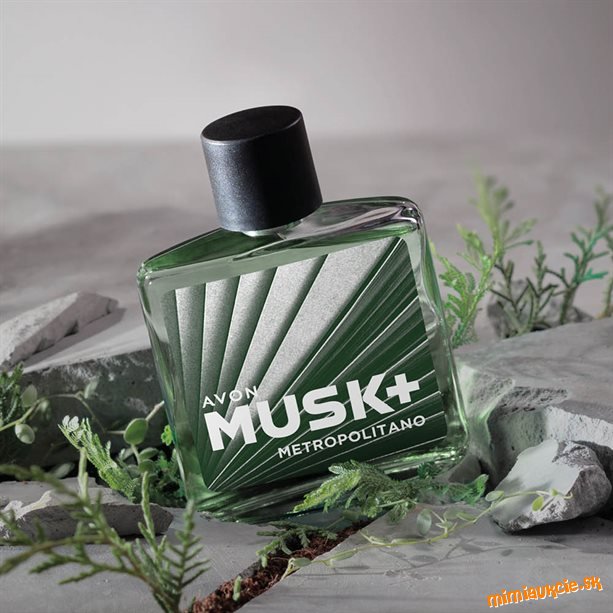 *** PÁNSKA TOALETNÁ VODA  MUSK  METROPOLITANO ***