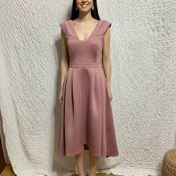 skvelé ružové úpletové šaty Asos