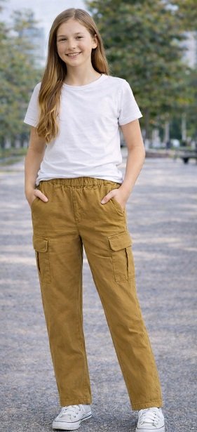 Pohodlne lanove nohavice LMTD !!! Nove !! Velkost 158 !!! VASA CENA