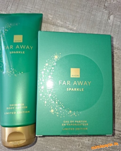 FAR AWAY SPARKLE AVON NOVINKA...