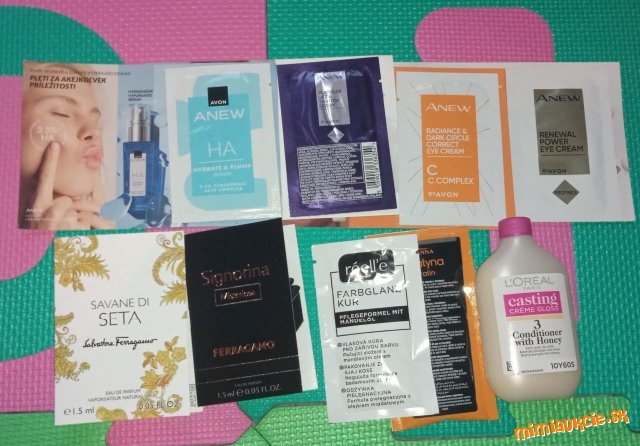 Vzorky plus darcek-3x slimací gel maska