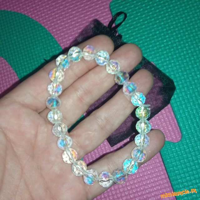 Náramok na ruku sklene koralky