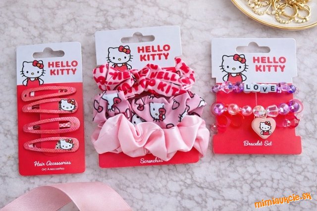 Dievcenske doplnky HELLO KITTY !!! Nove !!! VASA CENA