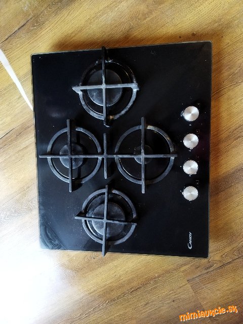 Zastavaná varná plynová doska