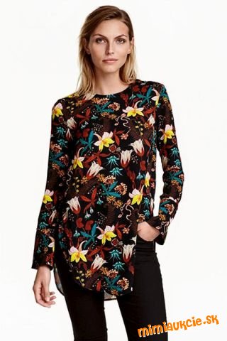 *** Nádherná dámska kvetinová tunika zn. H&M ........... VÝBORNÝ stav ***