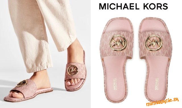 Damske slapky MICHAEL KORS !!! Nove s krabicou !!! POVODNA CENA 162 EUR