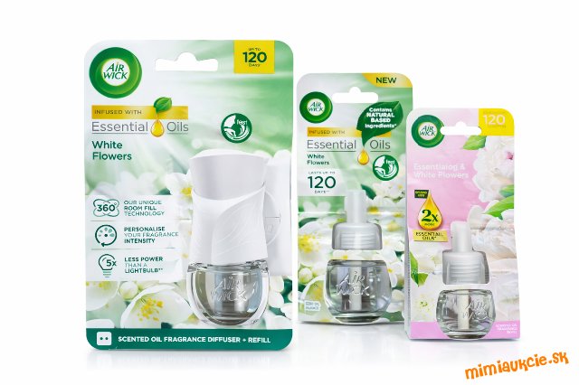 Elektrický osviežovač vzduchu Air Wick Essential Oils