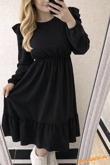 Damske romantiicke  šaty black