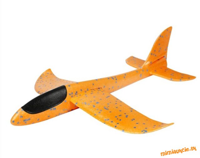 Hádzacie penové lietadlo - klzák