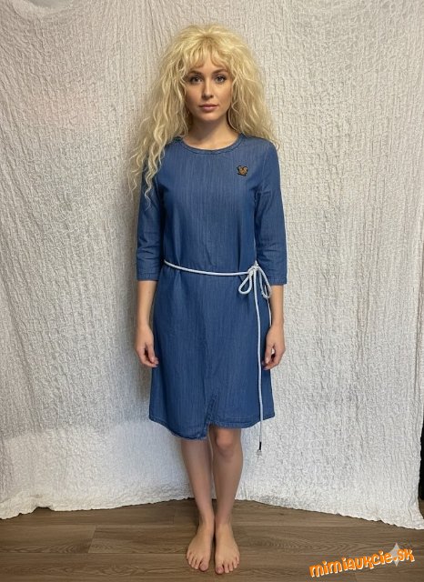 skvelé lyocelové šaty Khujo