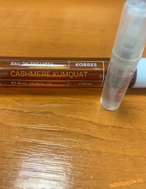 Odstrek 2 ml - Korres - Cashmere Kumquat