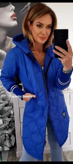 Dámska jarna bunda Nadhernyyy kusok MODA ITALY SUPER CENA