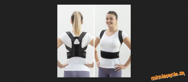 Nastaviteľná Ortéza na Chrbát Pro