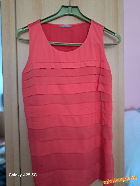 Pekný oranžový top Orsay veľ. XL