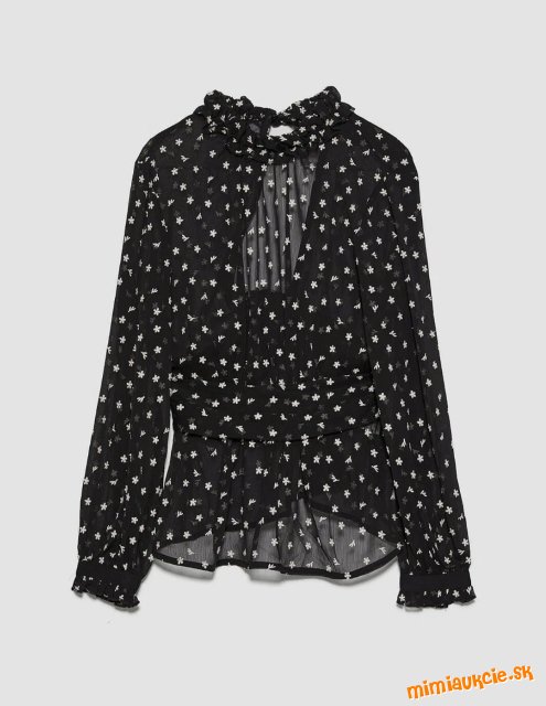 Vyšívaný top Zara veľ. M