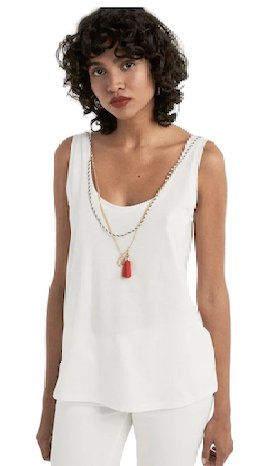 SPRINGFIELD biely top/tielko vel.XS....PC:14,90€.....