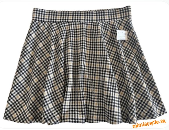 CLOCKHOUSE káro sukňa vel.L-XL