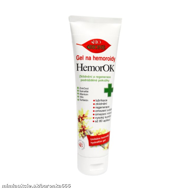 *** BC BIO HemorOK Gél na hemeroidy 100ml ***