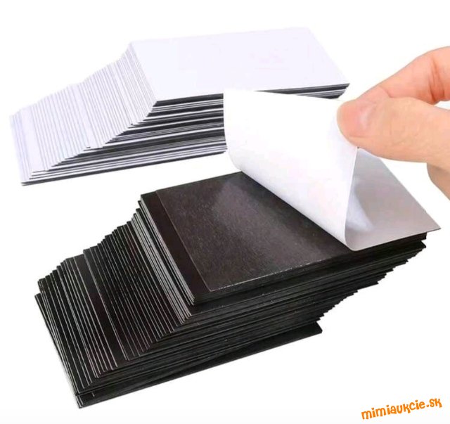 *** 30ks magnetické obdĺžnicky- naliepacie*** 5x2cm***