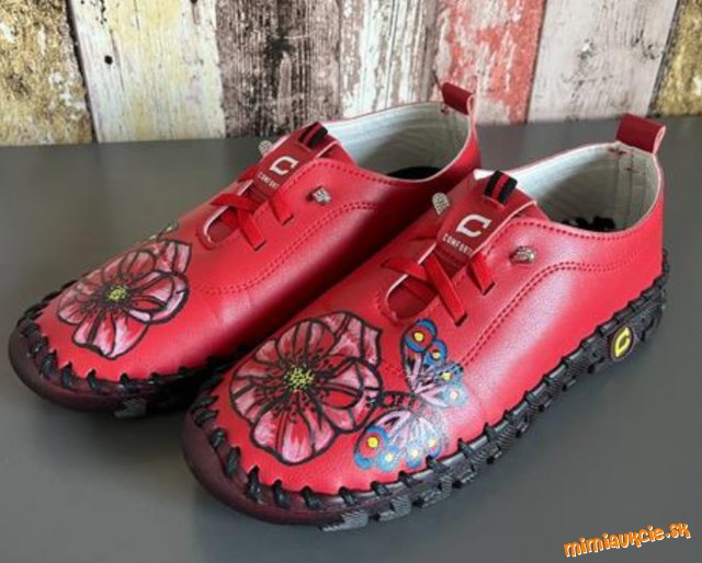 COMFORTTI dámske maľované topánky vel.40....PC:55€.....