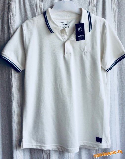 FIRETRAP biele polo tričko vel.152....PC:25€.....