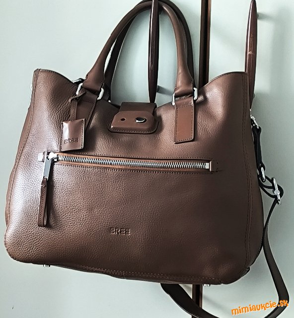 Dámska Kožená kabelka väčšia BREE .XL