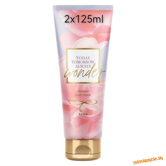 2x telový krém Avon Wonder