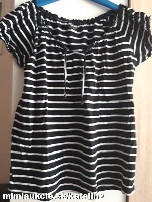 Dámsky top s voľným strihom